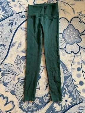 all in motion Forest Green Ribbed Leggings